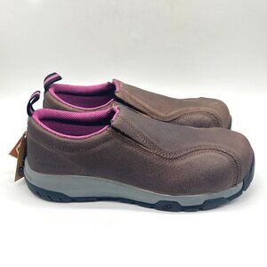 Nautilus Womens Size‎ 10 10M Brown Leather Work Safety Shoes N1647